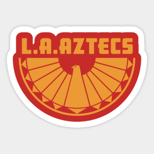 LA Aztecs Sticker